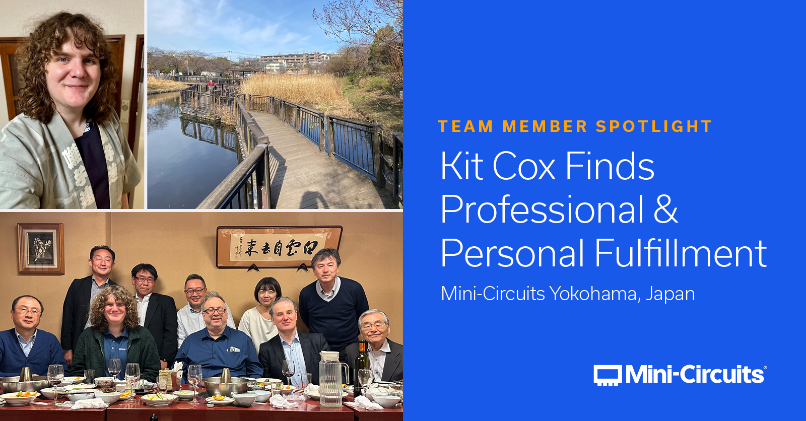 Kit Cox Finds Professional and Personal Fulfillment at Mini-Circuits ...